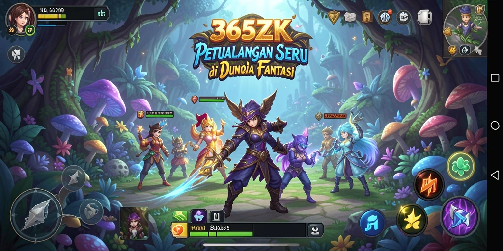 Screenshot gameplay 365ZK yang menunjukkan petualangan seru dan tantangan.