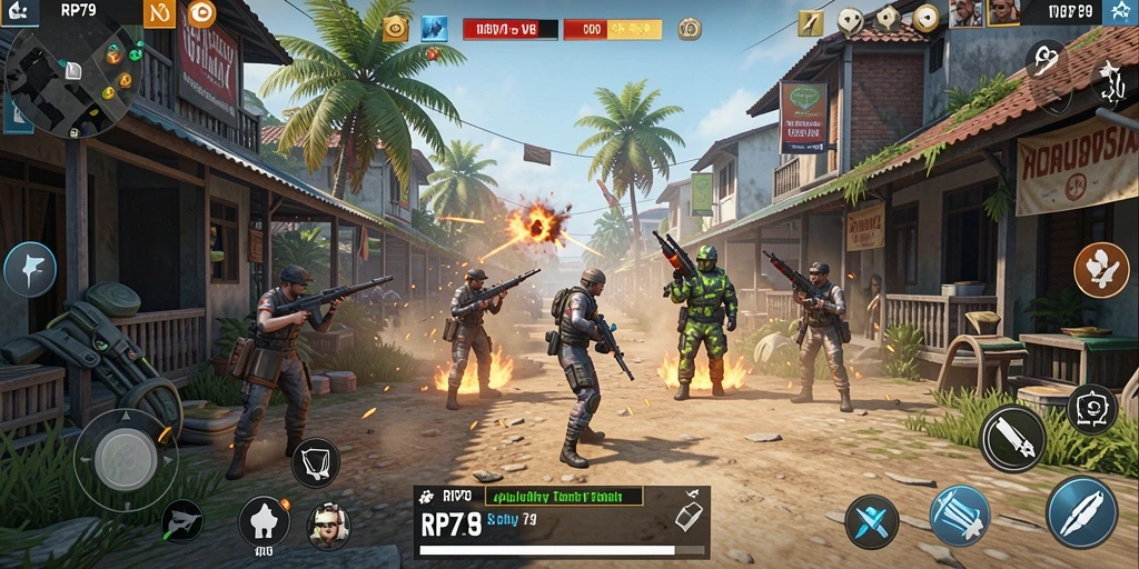 Screenshot RP79 menampilkan antarmuka aplikasi yang sederhana dan intuitif.