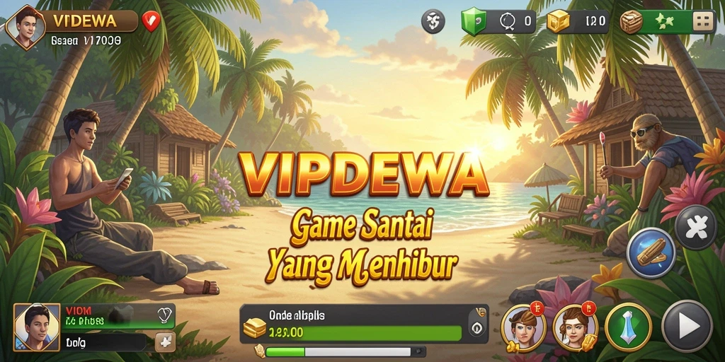 Screenshot gameplay VIPDEWA menunjukkan momen seru dalam permainan.