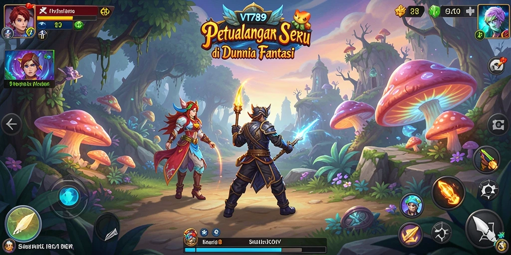 Tangkapan layar utama dari gameplay petualangan VT789 yang seru.